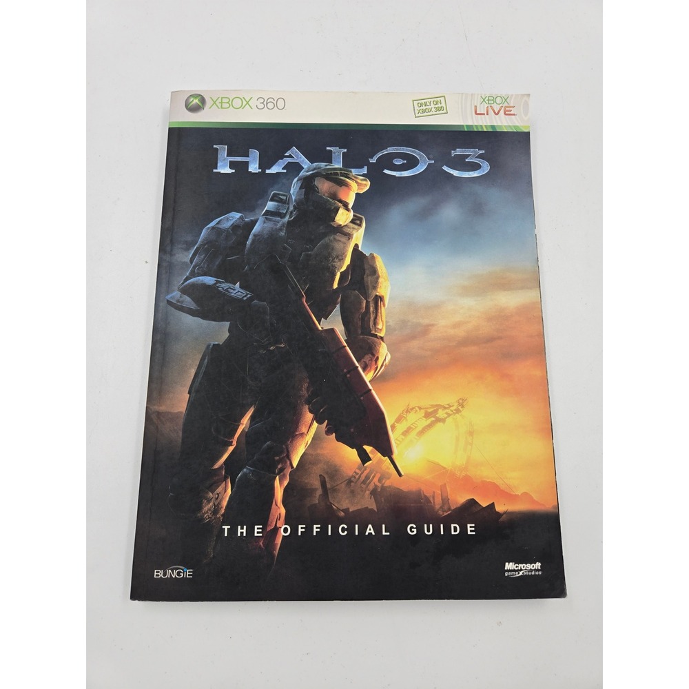 Halo 3 The Official Guide Prima Games Xbox 360 Strategy Walkthrough Paperback